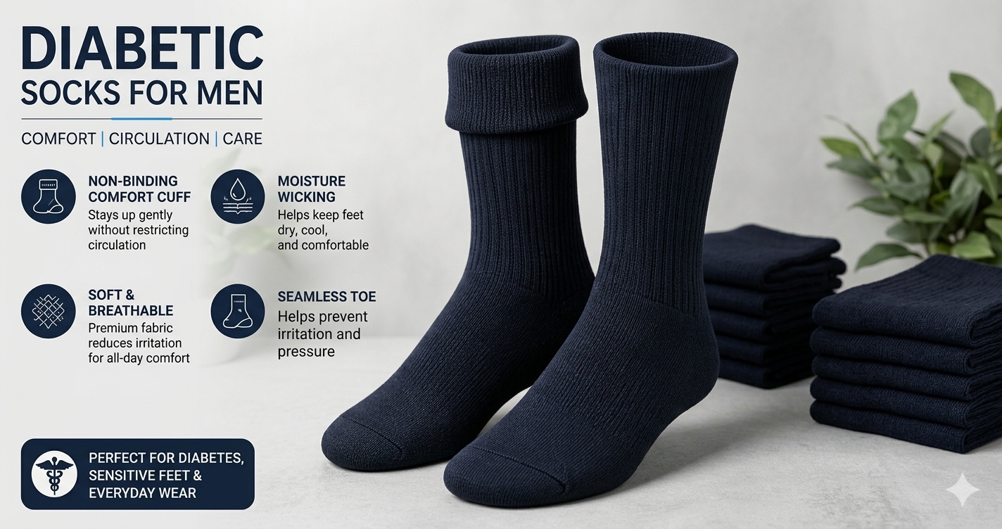 diabetic socks for men
